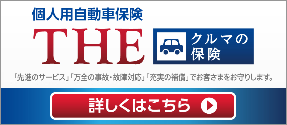 個人用自動車保険「THE クルマの保険」