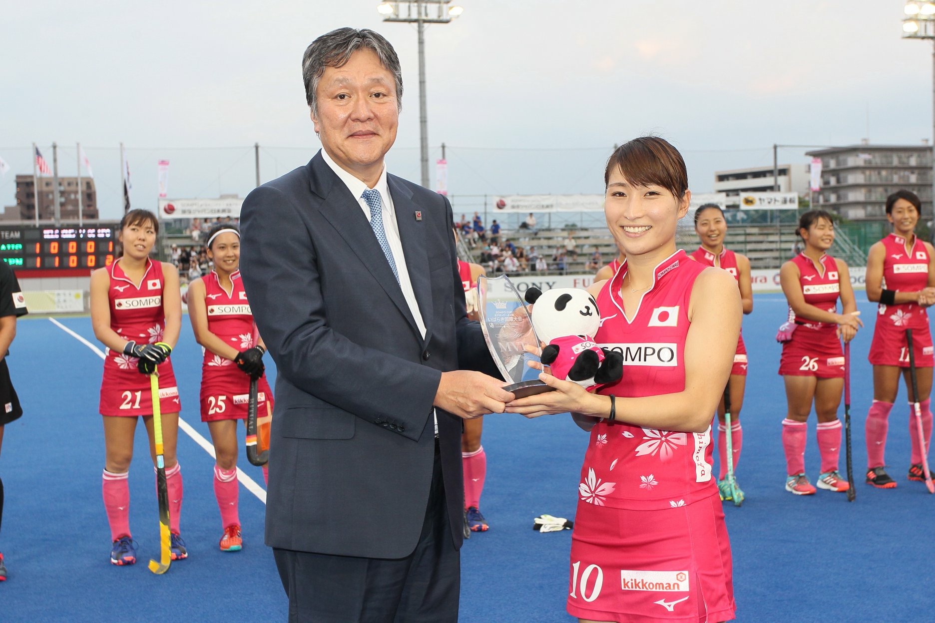 ホッケー女子日本代表「さくらジャパン」SOMPO CUP　いばらき国際大会