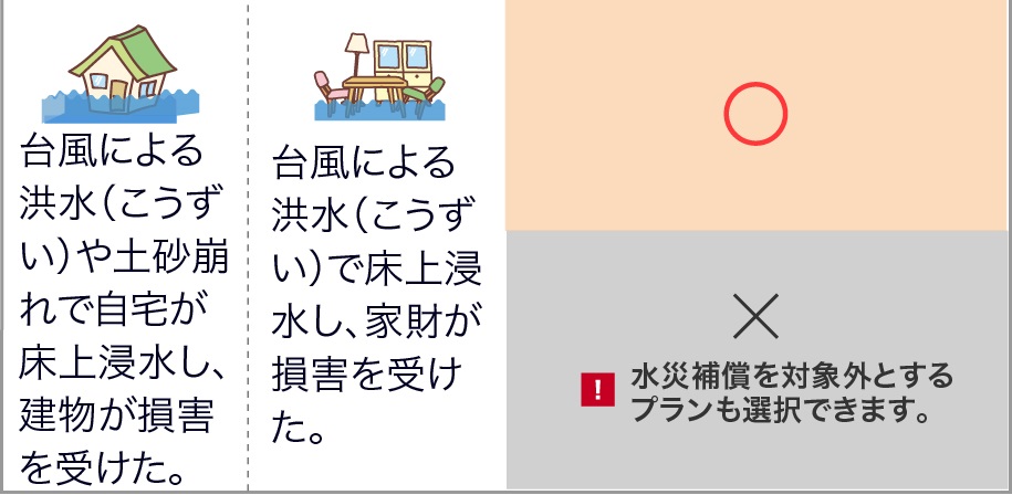 ベーシック 型 ご契約プラン 個人用火災総合保険 ｔｈｅ すまいの保険 公式 損保ジャパン