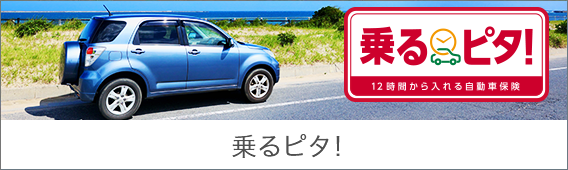 １日自動車保険「乗るピタ！」