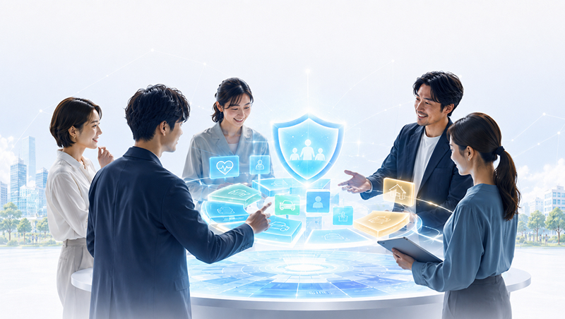 社会課題に対応する、新たな保険・サービスを共同開発